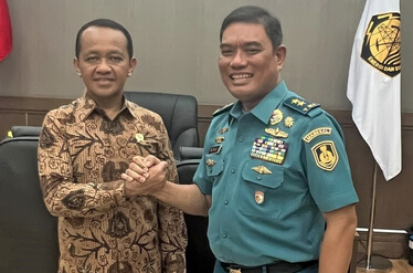 Laksda TNI A. Rivai Ras Diterima Menteri ESDM